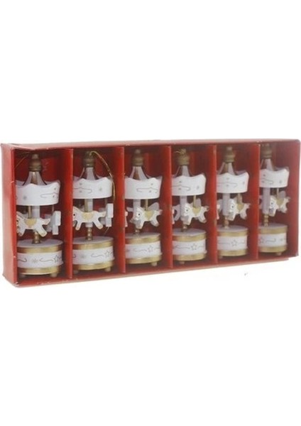 6 Lı Ufak Atlı Karınca Gold Beyaz MZ144