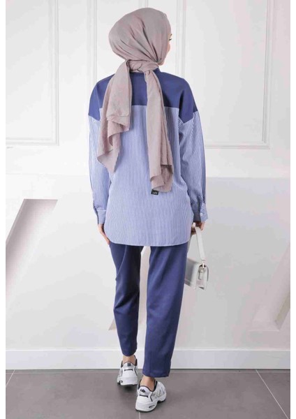 Kadın Oys Modal Kumaş Gömlekli Takım modelleri
