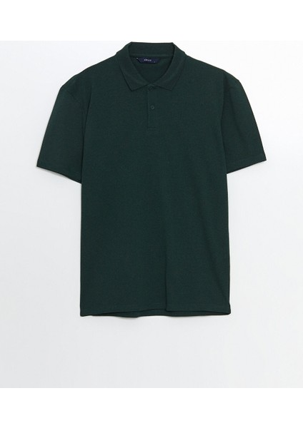 Yeni Sezon Polo Yaka Kisa Kollu Erkek Tisort - S5KD01Z8 indirimleri