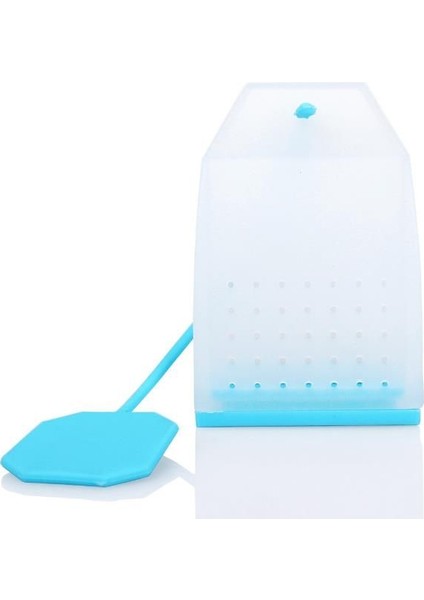 Büro Ev Ofis Çay Keyfi Için Silikon Poşet Çay Tipi Yaprak Çay Süzgeci Çay Kaşığı Demlik Topu Filtre