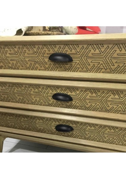 Antik Siyah Midye Kulp 96 mm Çekmece Dolap Kulbu Mobilya Dekorasyon modelleri