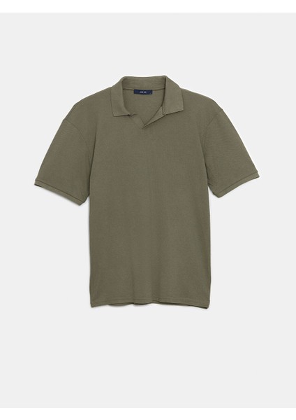 Yeni Sezon Polo Yaka Kisa Kollu Erkek Tisort - S5JJ54Z8