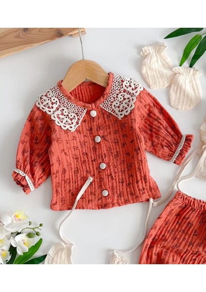 Yeni Doğan Kız Bebek Müslin 5 Li Set Hastane Çıkışı fiyatları