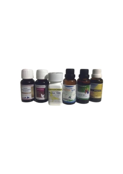 En Üst Düzey Kuş Bakım Ürünleri 6lı Set 30ML