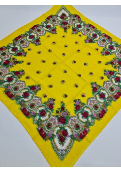 %100 Pamuklu Desenli Yazma