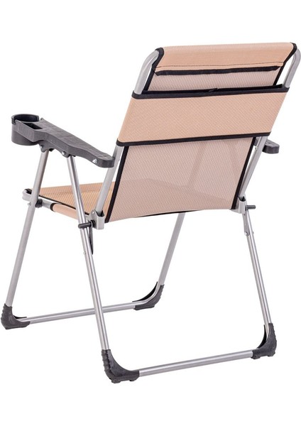 Argeus Rock Katlanabilir Kamp Sandalyesi Bardaklı - Bakır (A-20-R9)