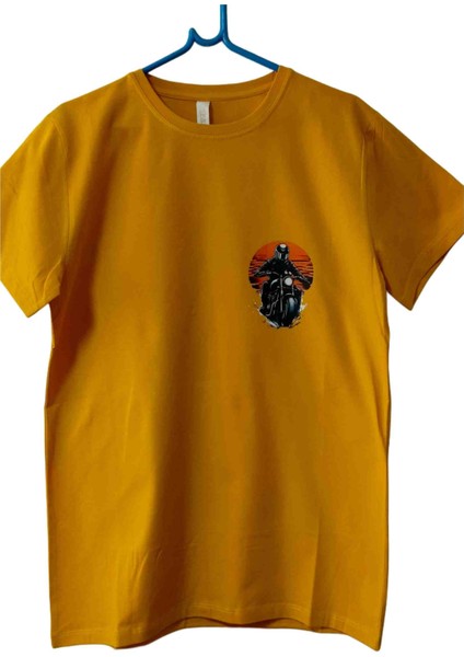 Dükkan 07 Özel Tasarım Motor Resimli Özel Tasarım T-Shirt Kız/erkek modelleri