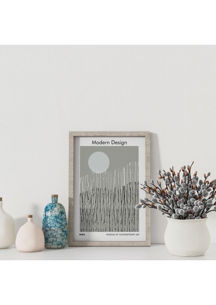 Dekoratif Çerçevesiz Poster Modern Design Çizgi Soyut Çerçevesiz Tablo fiyatları