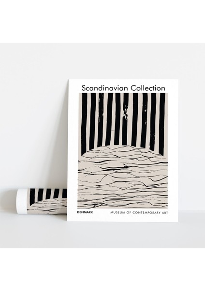 Dekoratif Çerçevesiz Poster Scandinavian Collection Çerçevesiz Tablo modelleri