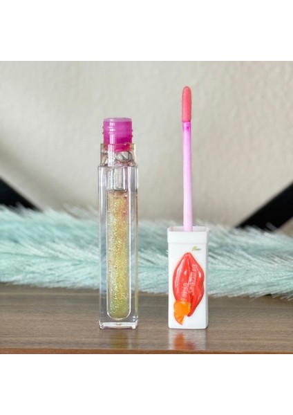 Portakal Tadında Işıltılı Dudaklar Lip Gloss Keyfi