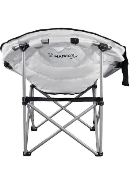 Katlanır Kamp Piknik Sandalyesi - Madfox Moonchair Deluxe - Siyah/Gri - 547212 - Taşıma Çantalı fırsatları