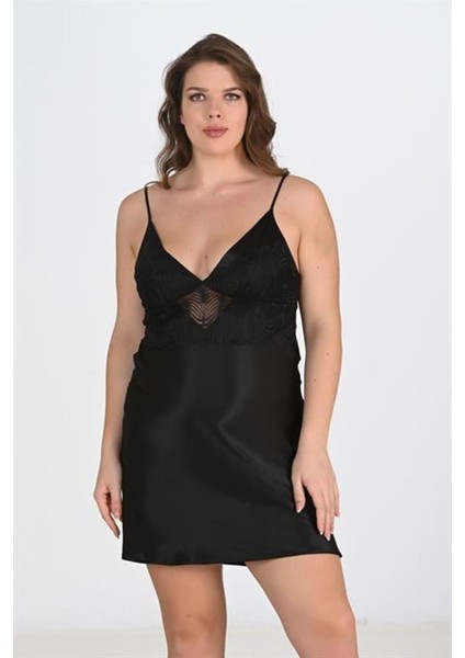 2li Siyah Sabahlık Takımı Bigsize 6213