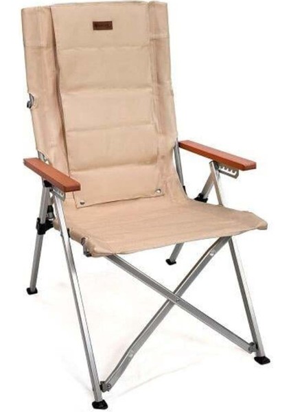 Haven 6 Kademeli Katlanır Kamp Sandalyesi Bej