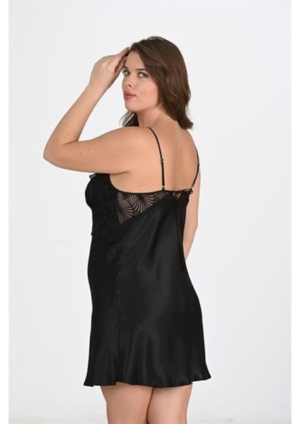 2li Siyah Sabahlık Takımı Bigsize 6213
