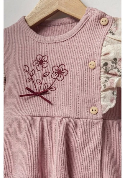 Baby Vintage Rose Zıbın Takım Gül Kurusu fiyatları