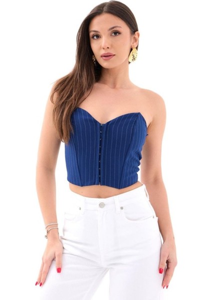 6324 Crop-Lacivert