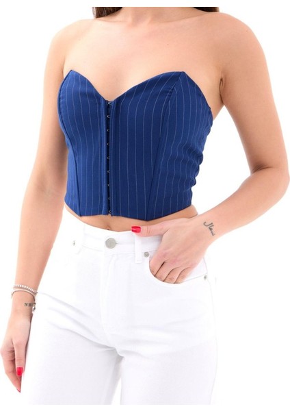 6324 Crop-Lacivert