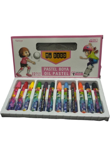 Pastel Boya 12 Renk fiyatları