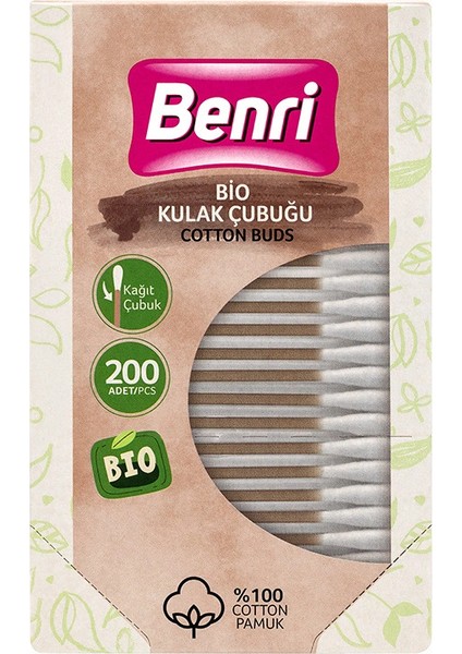 Bio Kulak Çubuğu 200 Adet