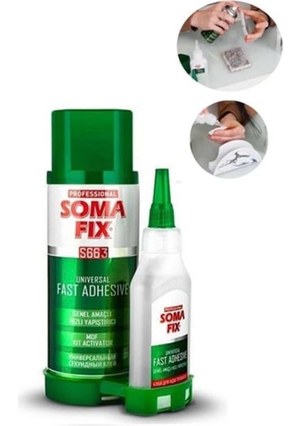 Genel Amaçlı Büyük Hızlı Yapıştırıcı 400 Ml+ 100 GRS665