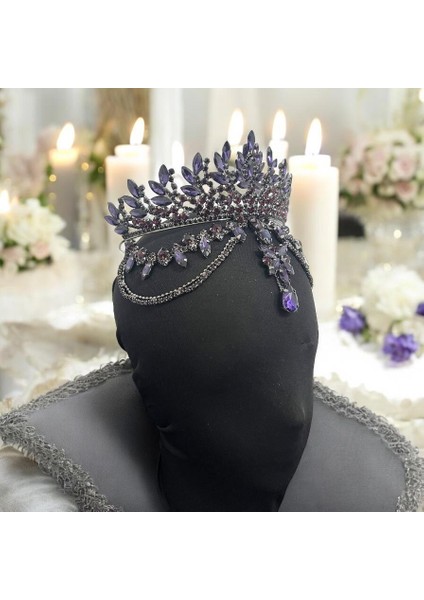 Alınlıklı Gelin Tacı ,kına,nişan,söz,after,bride,party Taç 2 fiyatları