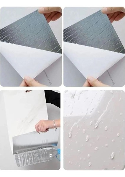 Kendinden Yapışkanlı Mermer Seramik Desenli Köpük Pvc Duvar Paneli (30X60 cm 0,18 M²) Banyo Mutfak indirimleri