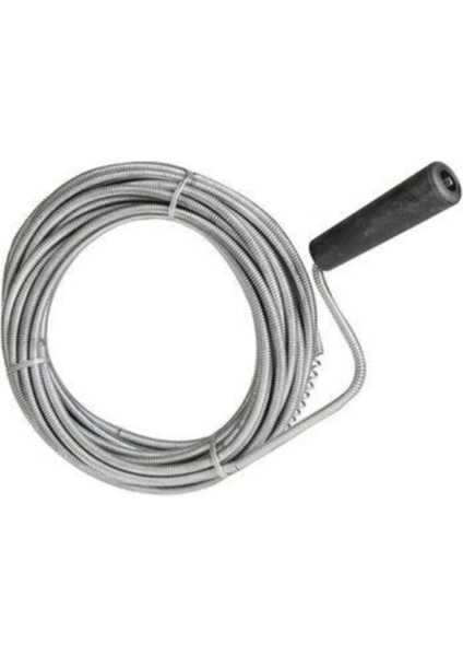 Eltos 8 Metre Lavabo Açma Teli – Spiral Boru Temizleme Teli | Tıkanıklık Giderici El Aleti
