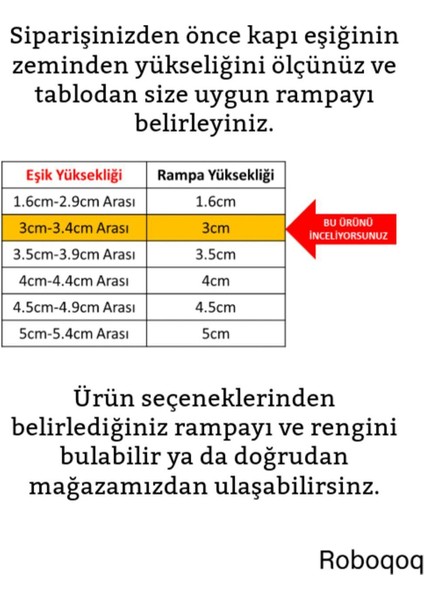 3cm Ten Rengi Robot Elektrikli Süpürge Rampası Kapı Eşik Rampası fiyatları