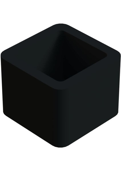 30X30 mm Kare Pvc Sandalye Profil Ayak Pabucu Sessiz Yumuşak - Siyah (4 Adet) fırsatları