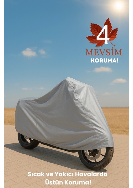 Rks Easy Pro 50 Uyumlu Motosiklet Brandası 4 Mevsim Su Geçirmez Motor Brandası fiyatları