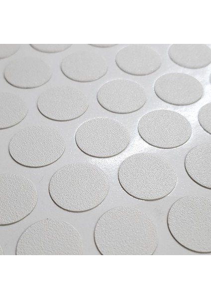 Yapışkanlı Tıpa Mobilya Dolap Vida Kapatma Gizleme Yapıştırma Kapağı BEYAZ-100 Adet fiyatları