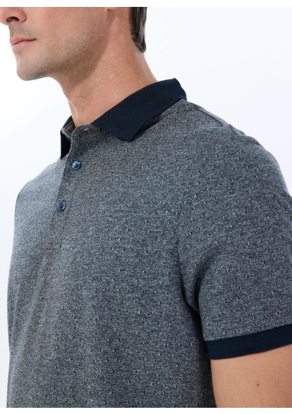 Polo Yaka Lacivert Erkek T-Shirt ACE091252024_LAC fırsatları