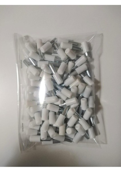 Metal Başlı Raf Pimi-Beyaz 50 Adet fiyatları