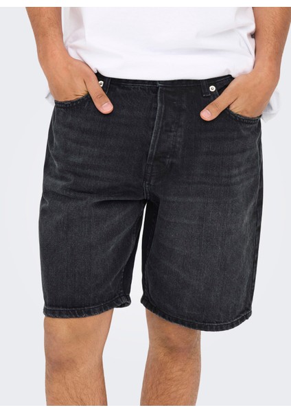 Denim Şort, Xl, Siyah modelleri