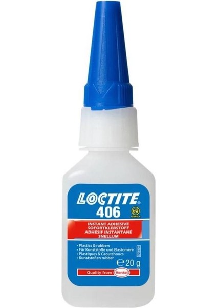 Loctite 406 Hızlı Yapıştırıcı 20 gr