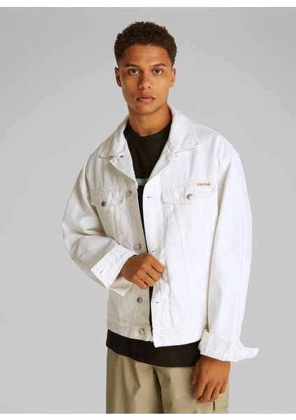Erkek Denim Ceket J30J3275861AA Relaxed Denım Jacket