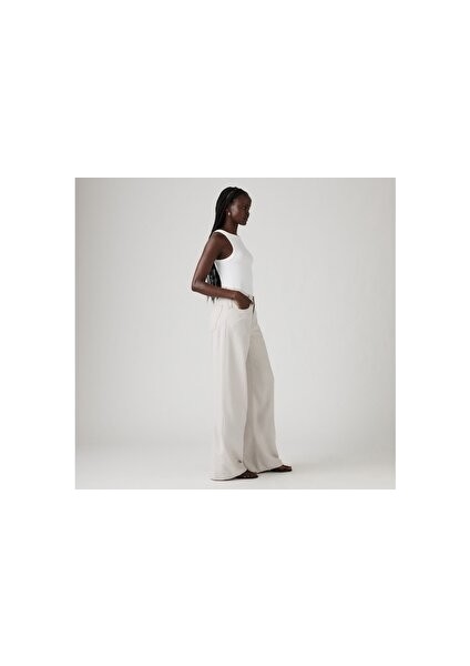 Xl Straight Linen Kadın Pantolon