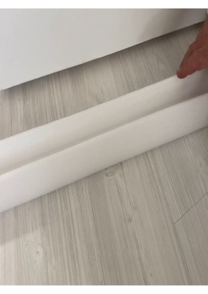 5 Adet Beyaz Geçmeli Kapı Altı Süngeri Izolasyon Soğuk Hava Toz Önleyici