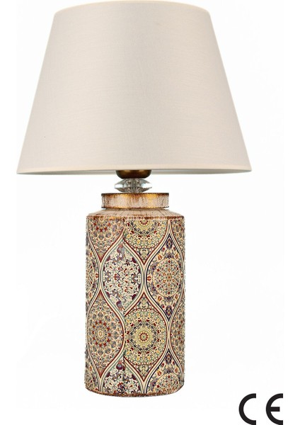 Damora Handmade Dekoratif Seramik Abajur modelleri