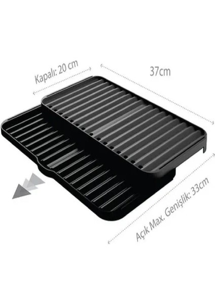 Genişleyebilir Kokusuz Bulaşıklık | Tezgâh Üstü Ayarlanabilir Bulaşık Kurutmalık Raf modelleri