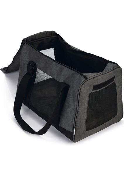 Köpek Veya Kedi Taşıma Çantası, 5kg'ye Kadar, Antrasit, 40X20X29CM modelleri