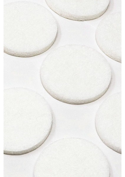 Sandalye Mobilya Ayak Pedi 20MM Kaydırmaz Keçe (48'li) Yapışkanlı Parke Zemin Koruyucu - Beyaz fırsatları