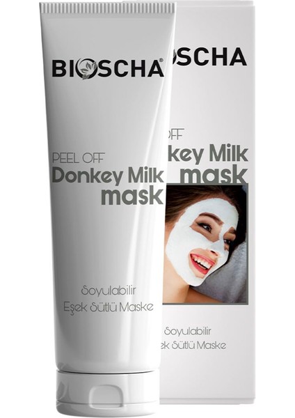 Soyulabilen Eşek Sütlü Maske