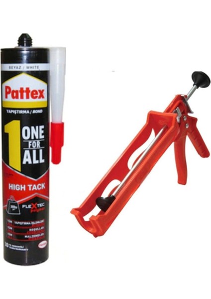 One For All 280 ml Sıvı Çivi / Korniş Yapıştırıcı Silikon Tabancası