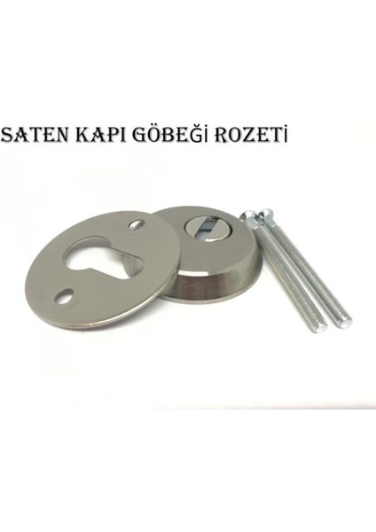 Saten Çelik Kapı Rozeti -Barel Muhafazası