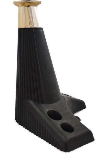 Zirve Çizgili Mobilya Ayağı Baza Koltuk Kanepe Ayağı Puf Tv Ünitesi Ayağı Tek Adet 18 cm Siyah Renk indirimleri