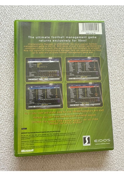 Xbox Championship Manager Season 02/03 Oyun