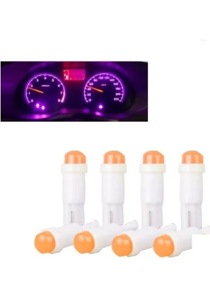 (4xadet) 1 Set Bottomless Bulb Mını 12V T5 ( Mini Dipsiz Ampul )