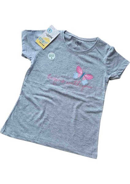 Essu Kız Çocuk Penye Tshirt