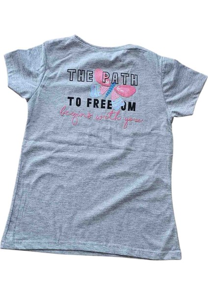 Essu Kız Çocuk Penye Tshirt